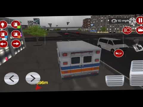 American ambulance emergency simulator 2021 in the gameplay