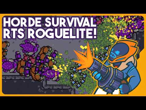 Horde Survival RTS Roguelite With A TON Of Depth! - Deep Among The Swarm