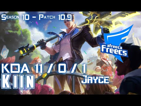 AFs Kiin JAYCE vs SETT Top - Patch 10.9 KR Ranked