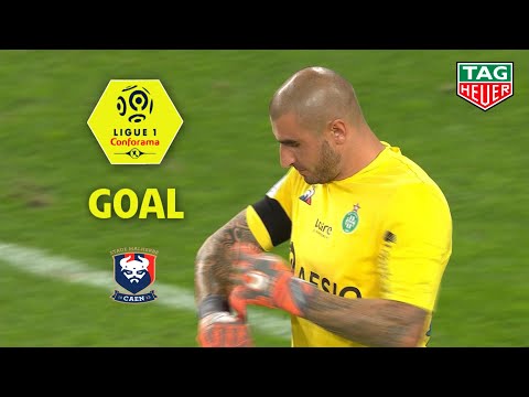 Goal Fayçal FAJR (31') / AS Saint-Etienne - SM Caen (2-1) (ASSE-SMC) / 2018-19