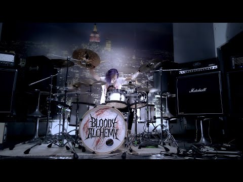 BLOODY ALCHEMY - Alone  (DRUM PLAYTHROUGH)