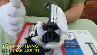 Mẫu Đèn Pha LED Siêu Sáng Siêu Bền Lắp Ô Tô Và Xe Máy