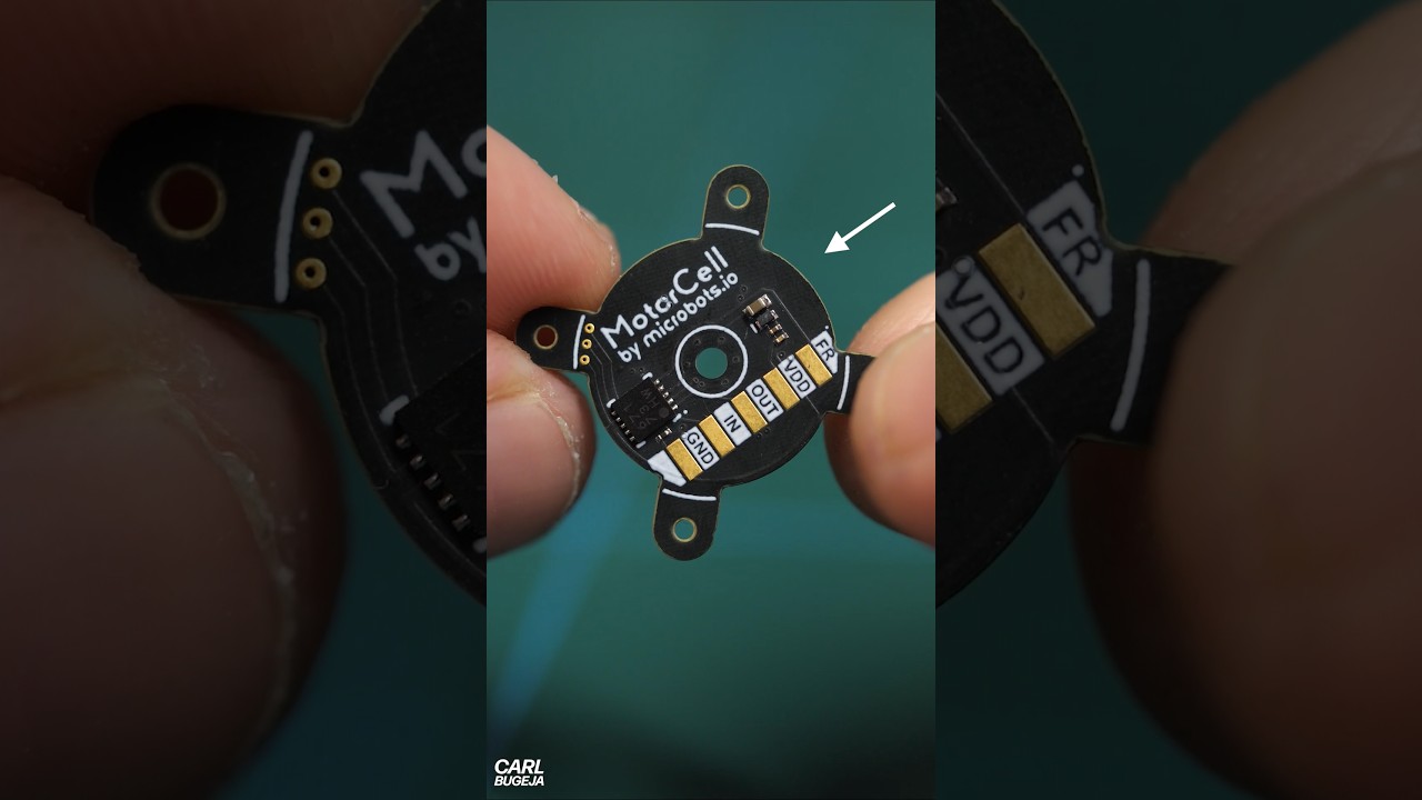 This tiny Circuit is a Motor