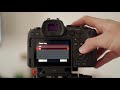Making sure you are shooting CLog on the Canon EOS R6 in Video Mode