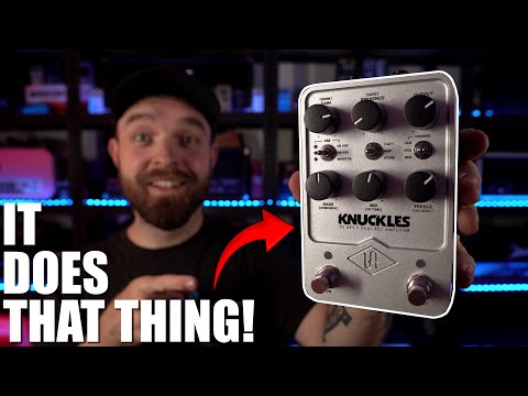 Universal Audio Knuckles '92 Rev F Dual Rec Amplifier 2024 - Present - Silver image 4