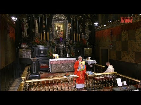 Msza św. z duchowym udziałem dzieci. Mszy przewodniczył ks. bp Antoni Długosz