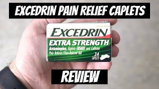 Is It The BEST Headache Relief Tablets (Excedrin Extra Strength Pain Relief Caplets Review)