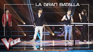 Julio, Paula, Javier e Irene Nández cantan 'Fuiste tú' | La Gran Batalla | La Voz Antena 3 2021