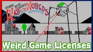 Jeff Wayne's Video Game Version Of The War Of The Worlds | ZX Spectrum | Weird Games Licenses
