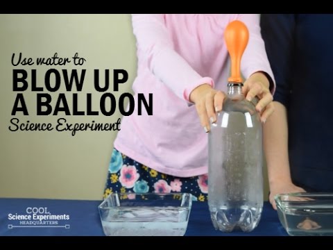 Balloon Blow up Science Experiment