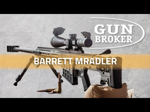 The New Barrett MRADELR Rifle: Big Brother to the MRAD - Features \u0026 Benefits | GunBroker #barrett