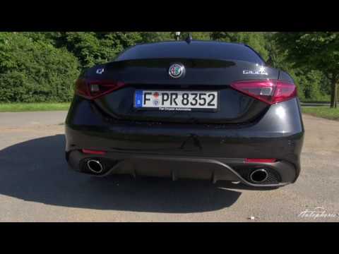 Alfa Romeo Giulia 2.0 Turbo (280 PS): Sound / Beschleunigung 0 - 240 km/h - Autophorie