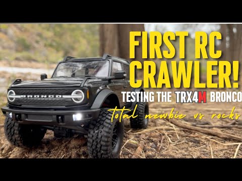 My First RC Rock Crawler! Traxxas TRX-4M Bronco Unboxing & Trail Test | Beginner RC Adventure