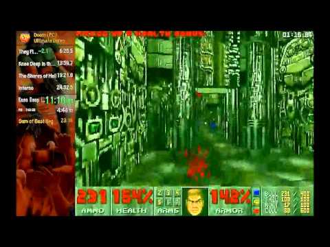Ultimate Doom Speedrun on Ultra Violence in 23:54 RTA