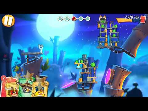ANGRY BIRDS 2 - Bamboo Forest : Misty Mire - Level 231