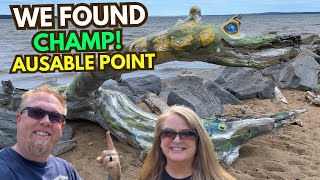 Ausable Point DEC Campground - We found Champ!