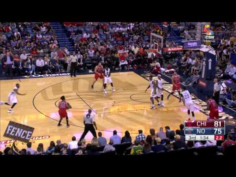 Bulls hit 13 3s vs Pelicans