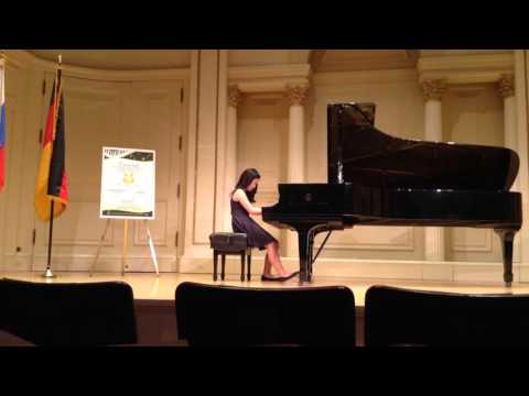 Chaiyon Kim Piano Performance at Carnegie Hall 2016