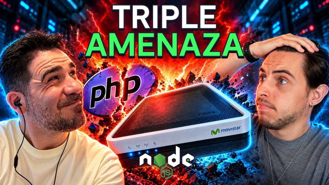 Noticias programación: Vulnerabilidades PHP, Node, Movistar + Tests de moda + Sunset Arc #CaféCodely