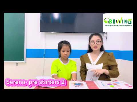 Phạm Trần Thảo Quyên- Serena- Pre starters 2