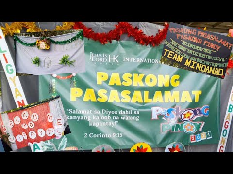 PASKONG PINOY | PASKONG PASASALAMAT | JESUS IS LORD HONGKONG