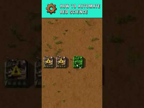 How To Automate Red Science In 60 Seconds - Factorio