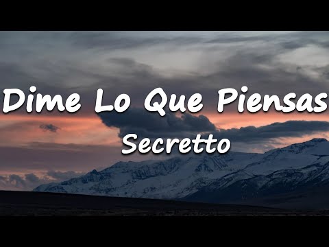 Dime Lo Que Piensas - Déjame Escuchar Tu Opinión (Letra/Lyrics)
