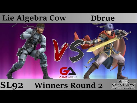 SmashLAN'd 92 - Winners Round 2: Lie Algebra Cow (Snake) vs Dbrue (Ike)