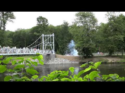 Wiedereröffnung der Grimmaer Hängebrücke - 11.06.2015