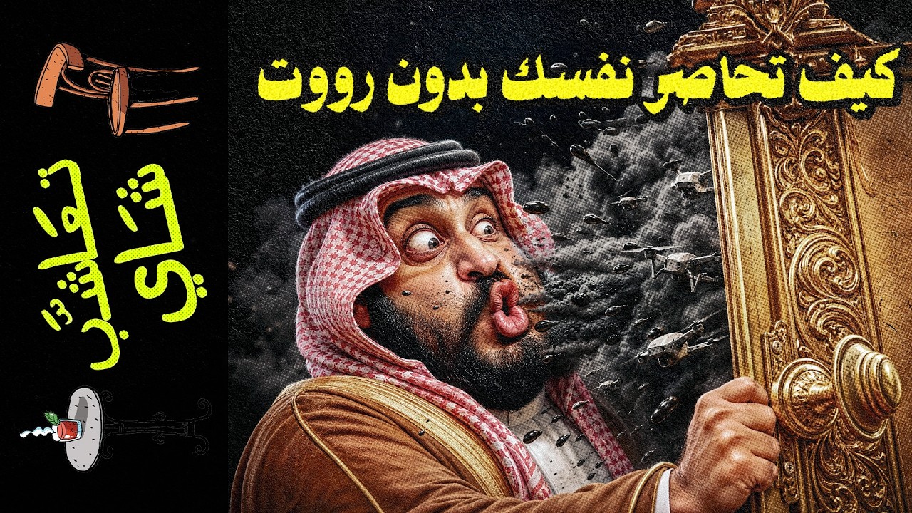 {تعاشب شاي}(2429) كيف تحاصر نفسك بدون رووت