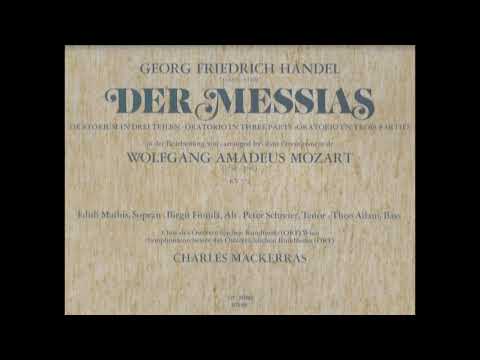 Handel's Messiah arranged by W.A. Mozart
