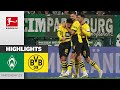 Sancho with his First Goal After Returning | Bremen - Dortmund 1-2 | Highlights