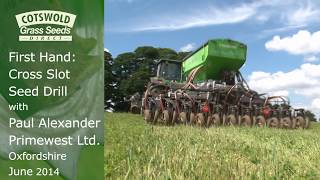 Cotswold Seeds First Hand: Cross Slot Seed Drill with Paul Alexander