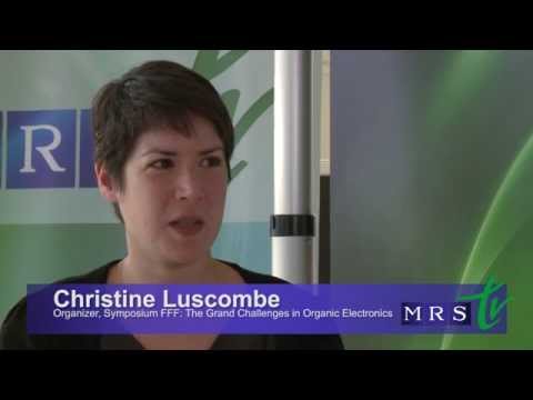 2014 MRS Spring Meeting - Symposium FF - Christine Luscombe