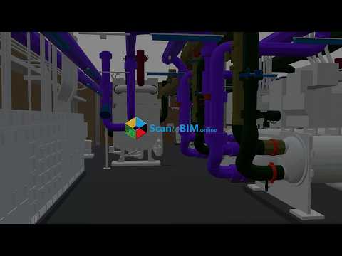 From Point Cloud to 3D Walkthrough | Power Plant Scan to BIM Visualization