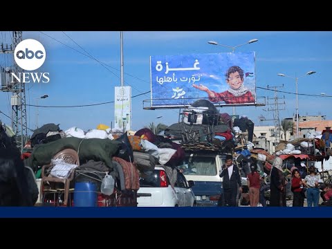 Thousands of Palestinians hope to return to northern Gaza