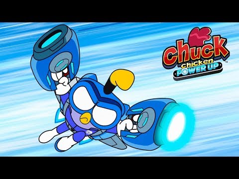 Chuck Chicken Power Up Special Edition 💥 All 6 episodes collection☀️ Superhero cartoons