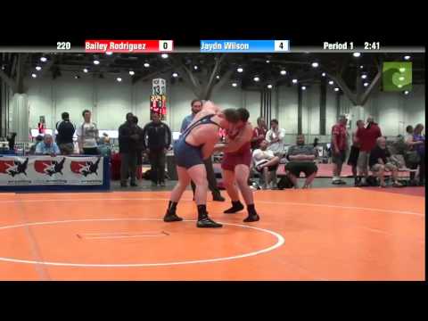 Men 220 - Bailey Rodriguez vs. Jaydn Wilson