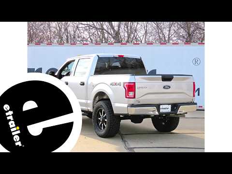 etrailer | DIY Install: Curt Trailer Hitch Receiver on your 2017 Ford F-150