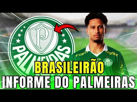 🚨SAIU HOJE! Últimas Informações do PALMEIRAS💚🐷