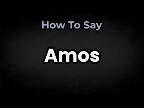 How To Pronounce Amos? (CORRECTLY) Meaning & Pronunciation