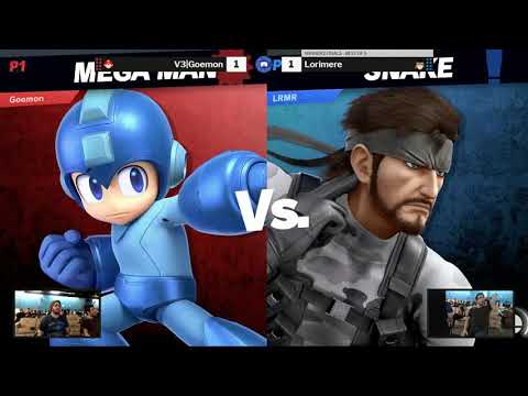 The Smash Lab 165 Winners Finals - Goemon (Mega Man) vs Lorimere (Snake)