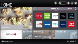 LG Smart TV - Understanding The Home Dashboard - 2