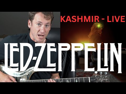 Guitar Teacher REACTS: LED ZEPPELIN - Kashmir (Live from Celebration Day) LONDON O2