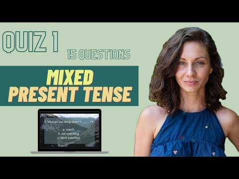 Present Tenses Quiz | English Grammar Test | Mixed Present Tenses