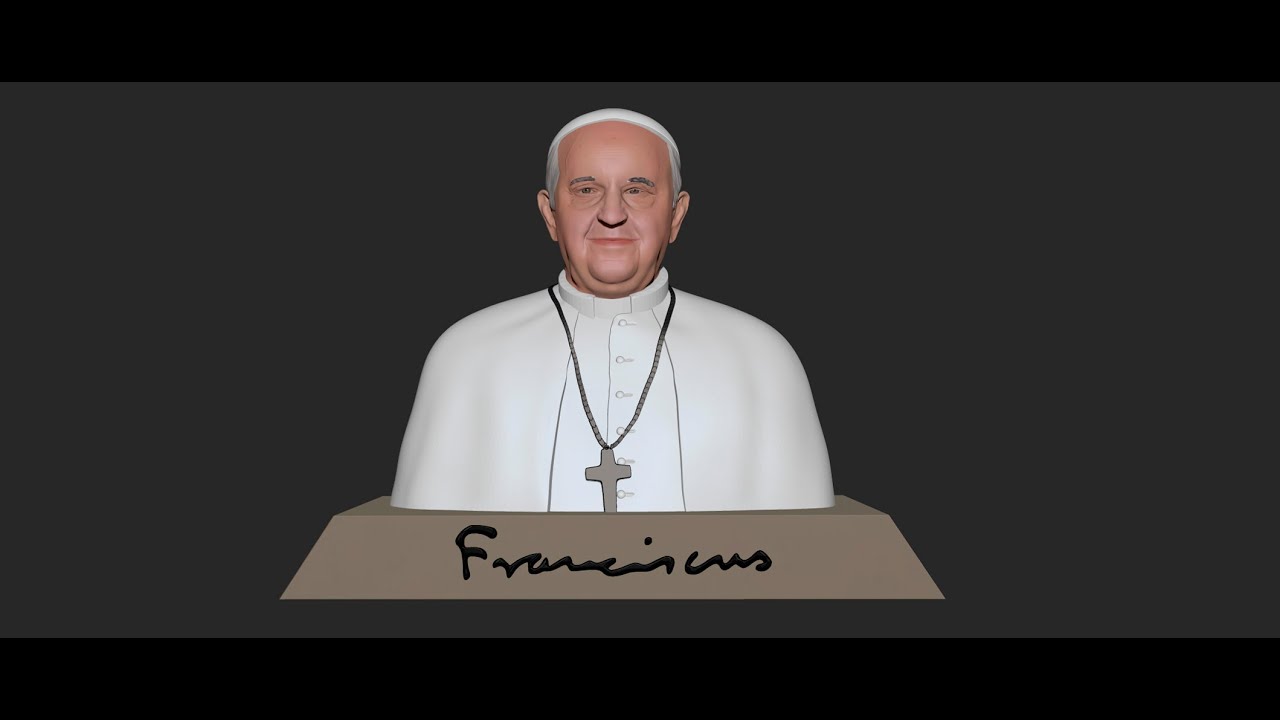 Pope Francis 3D Print Model