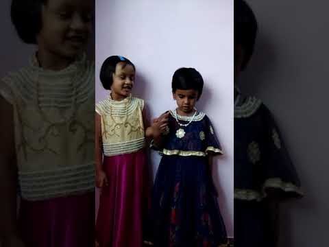 Balgeet Eka Balachi Kahani singing Manasvi & Prachiti