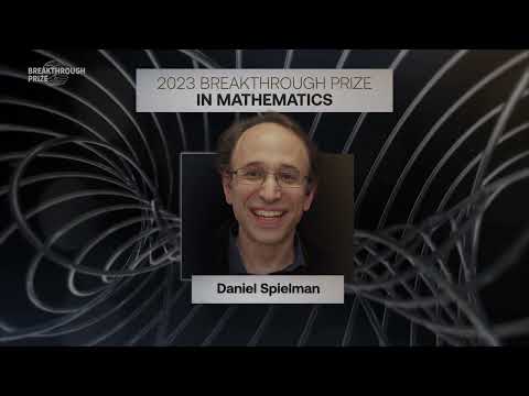 Daniel Spielman: 2023 Breakthrough Prize in Mathematics