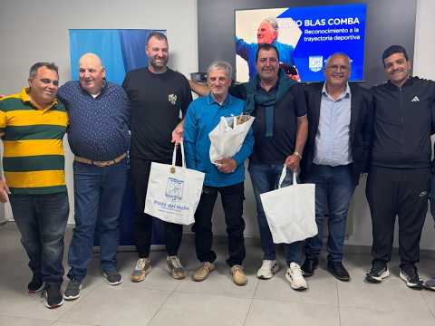 Homenaje a Elvio Comba en la Municipalidad de Pozo del Molle