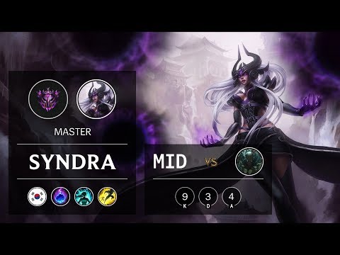 Syndra Mid vs Pyke - KR Master Patch 9.17